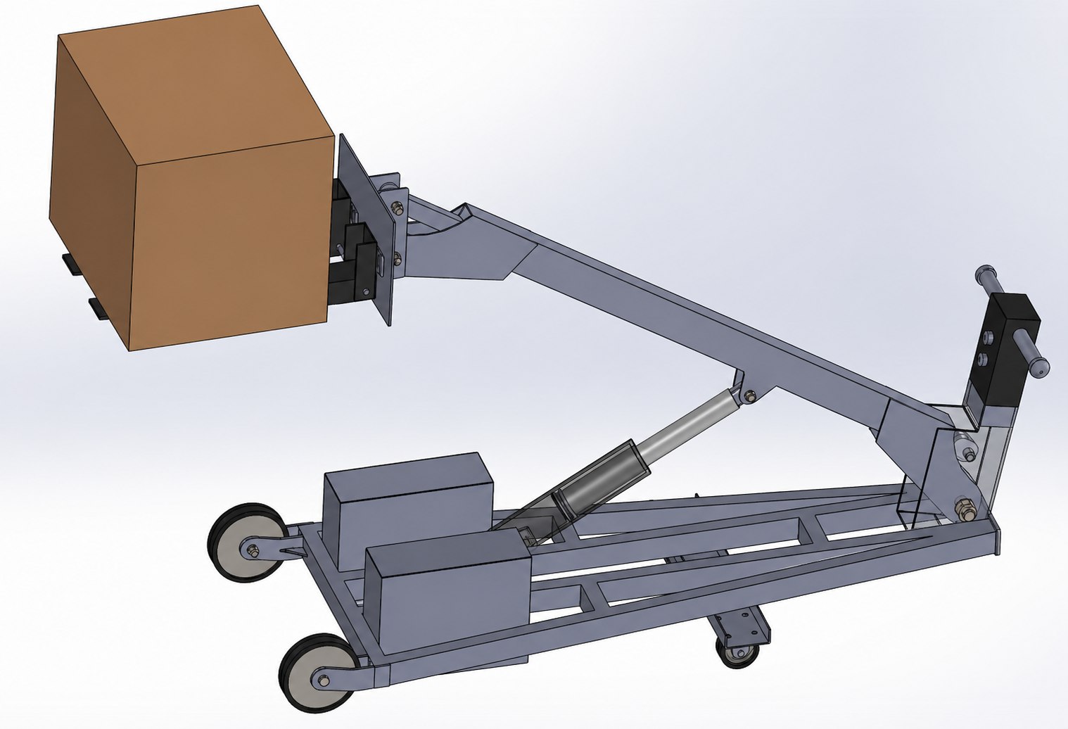 Portable Lifter for Loading and Unloading